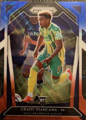 Grady Diangana [Red White Blue Prizm] #268