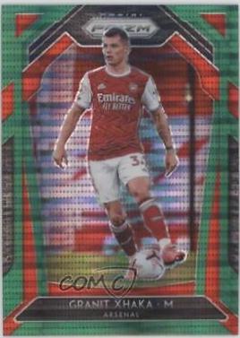Granit Xhaka [Green Pulsar Prizm] #38