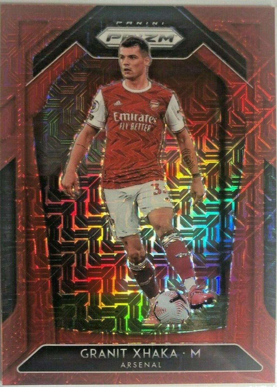 Granit Xhaka [Red Mojo Prizm] #38