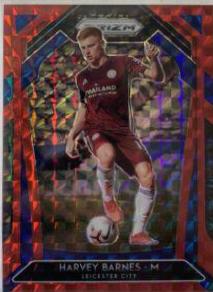 Harvey Barnes [Red Mosaic Prizm] #130