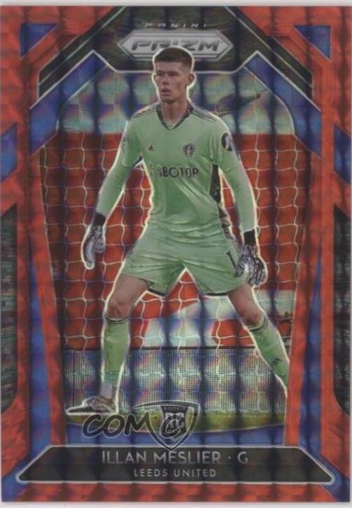 Illan Meslier [Red Mosaic Prizm] #196