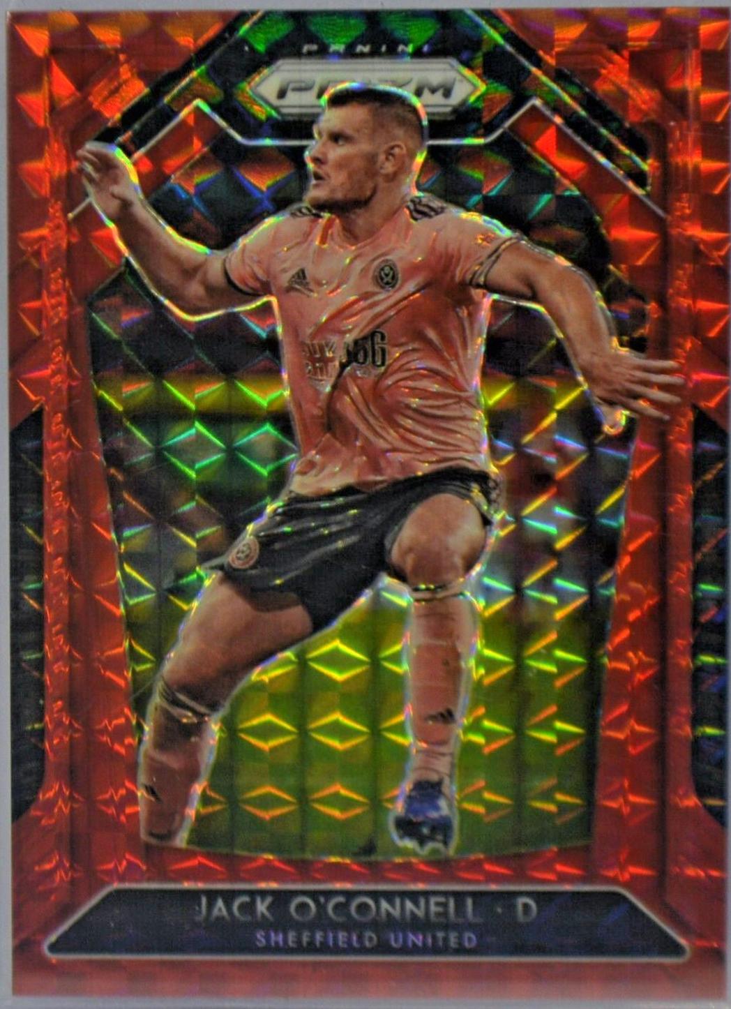 Jack O'Connell [Red Mosaic Prizm] #18