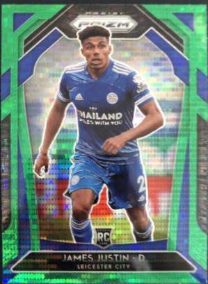 James Justin [Green Wave Prizm] #131