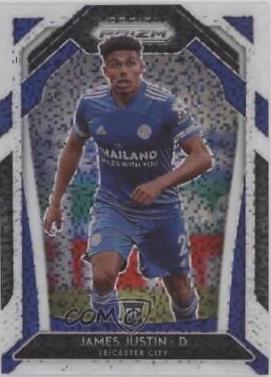James Justin [Red White Blue Prizm] #131