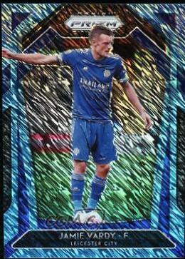 Jamie Vardy [Blue Shimmer Prizm] #133