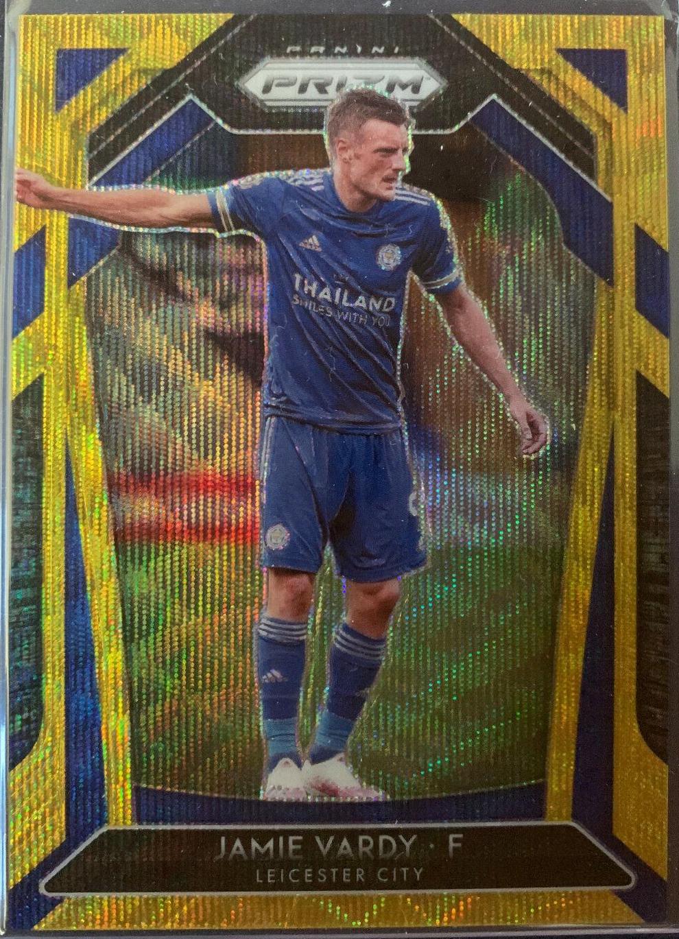 Jamie Vardy [Gold Wave Prizm] #133