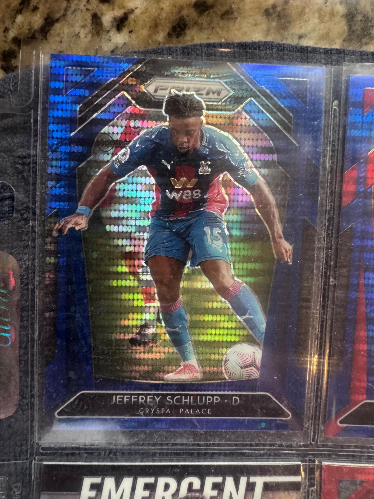 Jeffrey Schlupp [Breakaway Blue Prizm] #66
