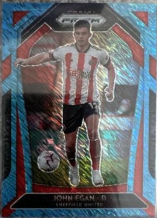 John Egan [Blue Shimmer Prizm] #21