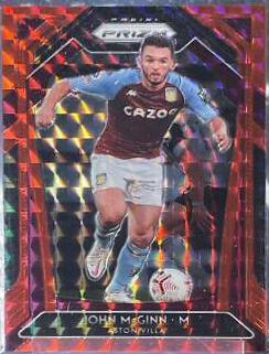 John McGinn [Red Mosaic Prizm] #282