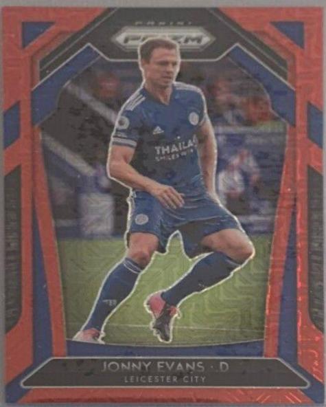 Jonny Evans [Red Mojo Prizm] #123