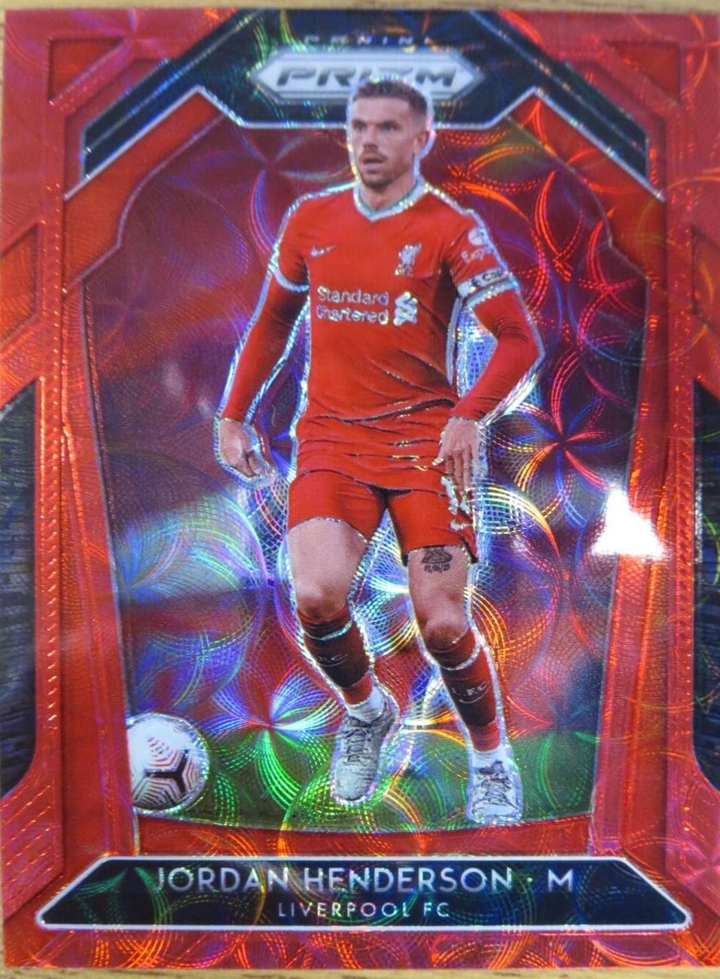 Jordan Henderson [Choice Red Prizm] #246