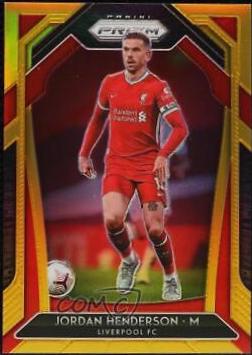 Jordan Henderson [Gold Prizm] #246
