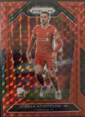 Jordan Henderson [Red Mosaic Prizm] #246