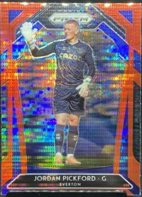 Jordan Pickford [Red Pulsar Prizm] #106