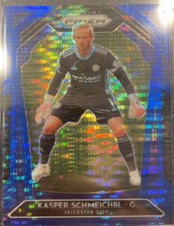 Kasper Schmeichel [Blue Pulsar Prizm] #121