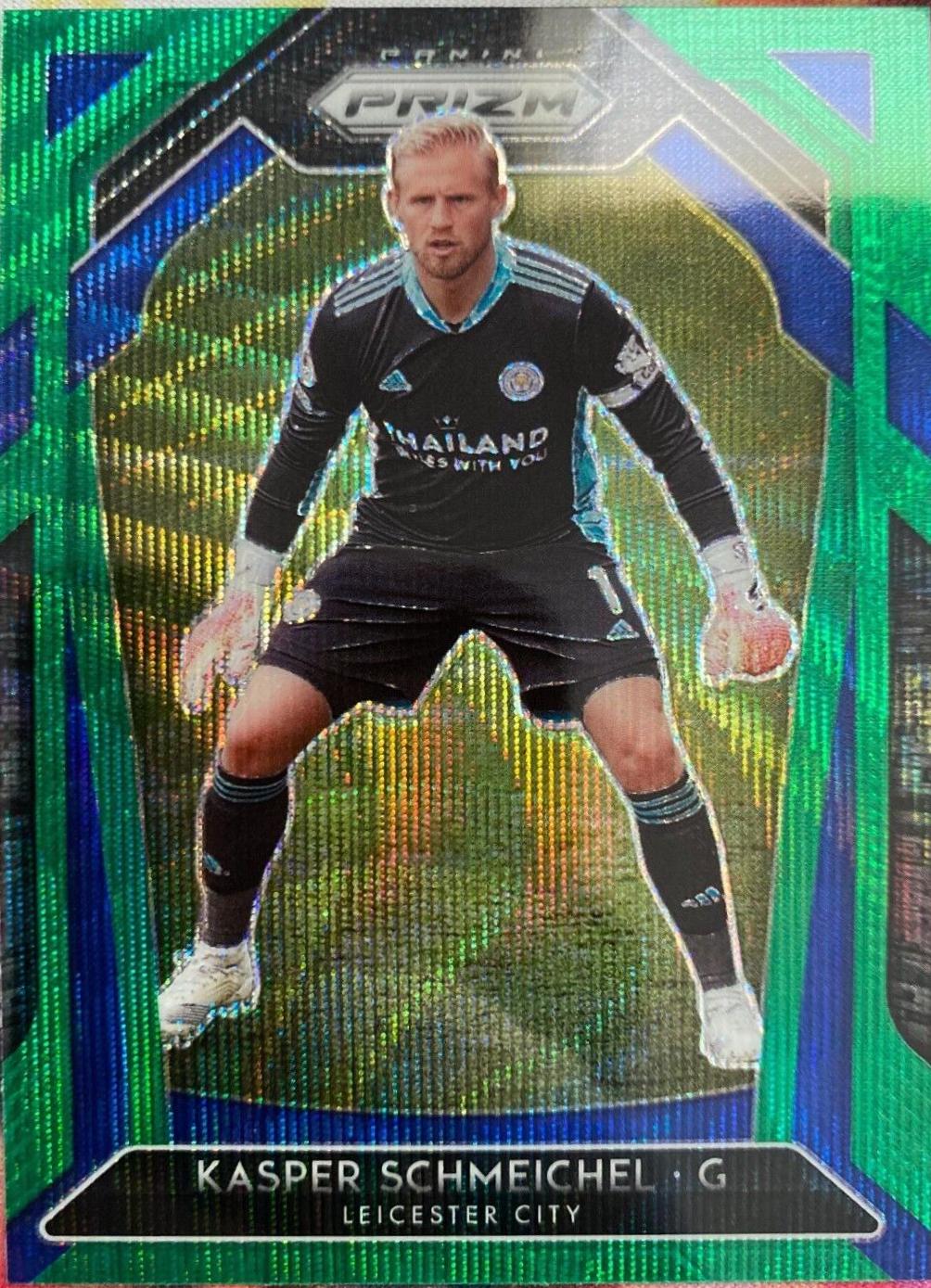 Kasper Schmeichel [Green Pulsar Prizm] #121