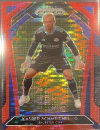 Kasper Schmeichel [Red Pulsar Prizm] #121