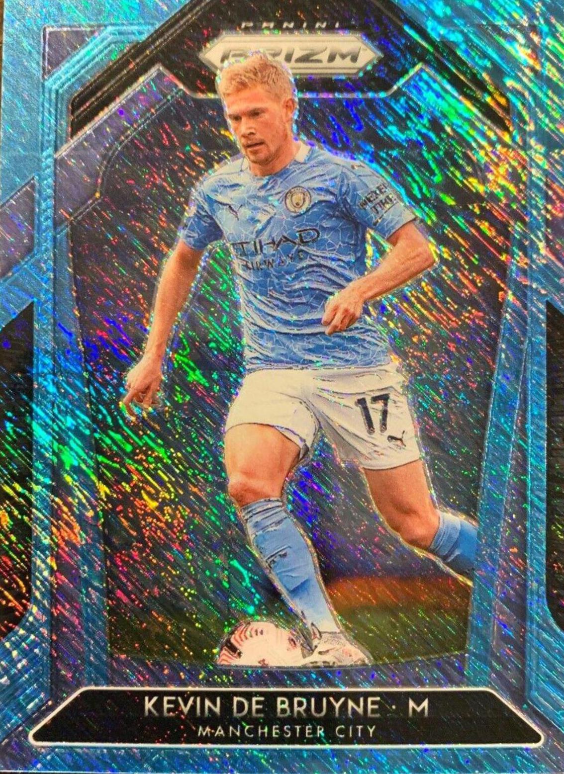 Kevin De Bruyne [Blue Shimmer Prizm] #99