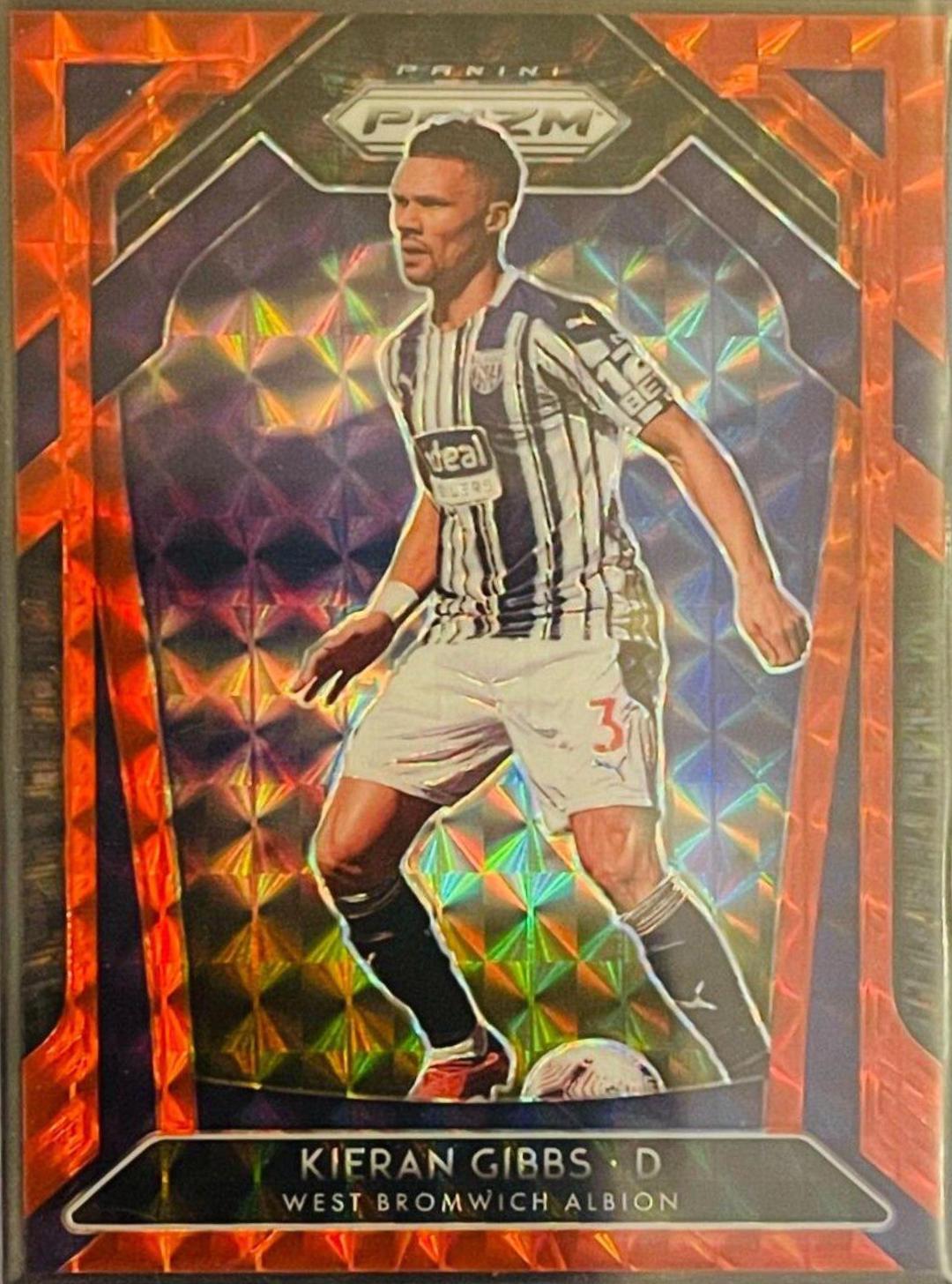 Kieran Gibbs [Red Mosaic Prizm] #261
