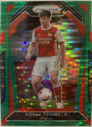 Kieran Tierney [Green Pulsar Prizm] #34