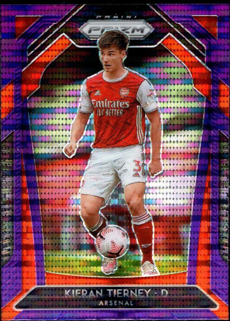 Kieran Tierney [Purple Pulsar Prizm] #34