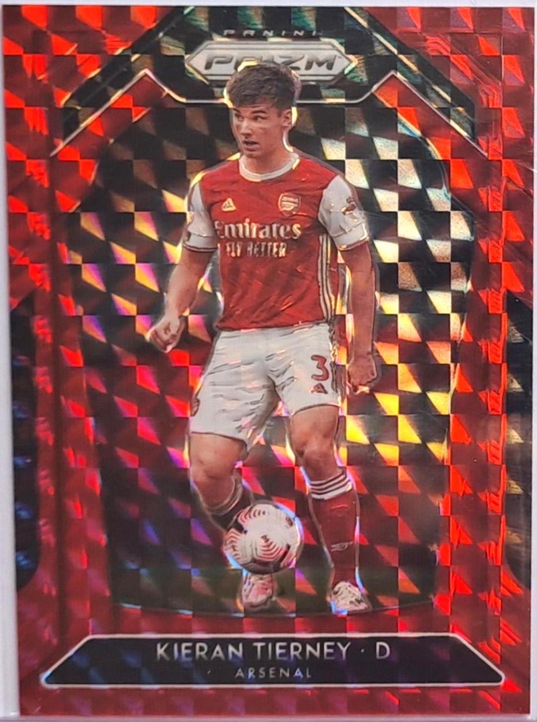 Kieran Tierney [Red Mosaic Prizm] #34