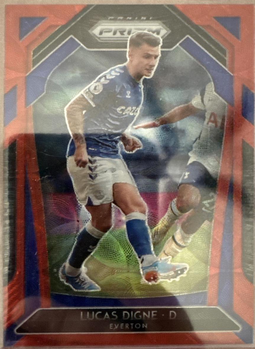 Lucas Digne [Red Mosaic Prizm] #108
