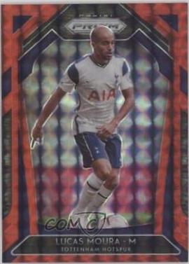Lucas Moura [Red Mosaic Prizm] #162