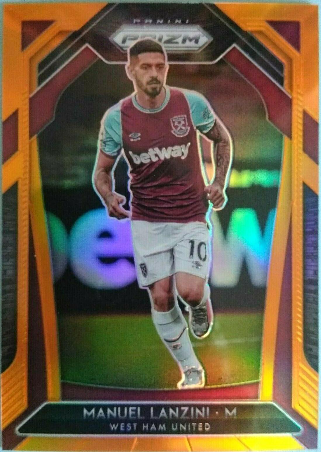 Manuel Lanzini [Orange Prizm] #192