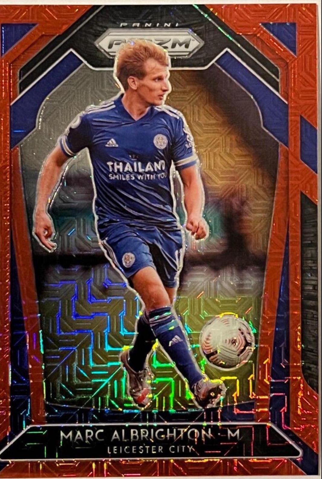 Marc Albrighton [Red Mojo Prizm] #125