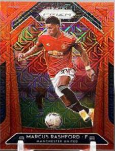 Marcus Rashford [Red Mojo Prizm] #14