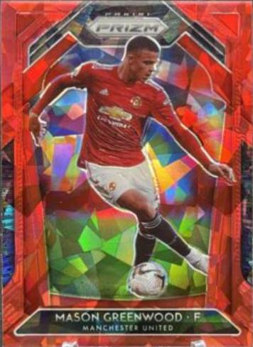 Mason Greenwood [Cracked Ice Prizm] #15