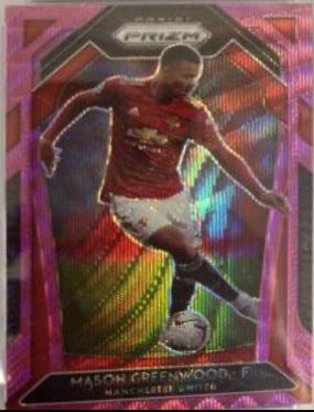 Mason Greenwood [Pink Wave Prizm] #15