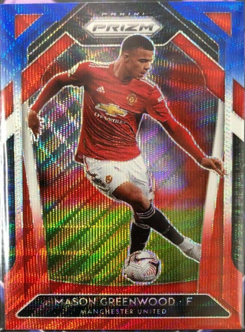 Mason Greenwood [Red White Blue Prizm] #15