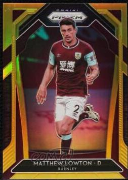 Matthew Lowton [Gold Prizm] #50