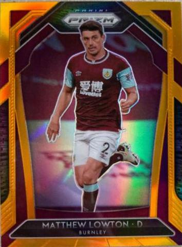 Matthew Lowton [Orange Prizm] #50