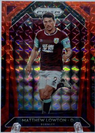 Matthew Lowton [Red Mosaic Prizm] #50