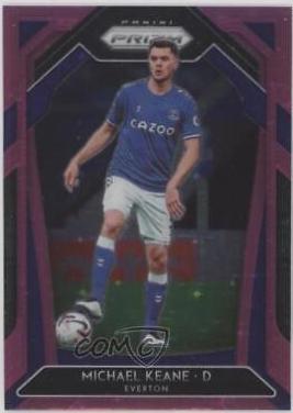 Michael Keane [Pink Stars Prizm] #107