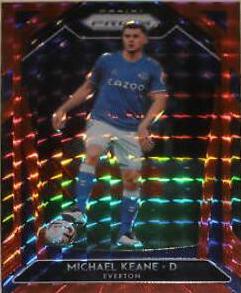 Michael Keane [Red Mosaic Prizm] #107
