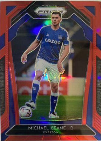 Michael Keane [Red Prizm] #107