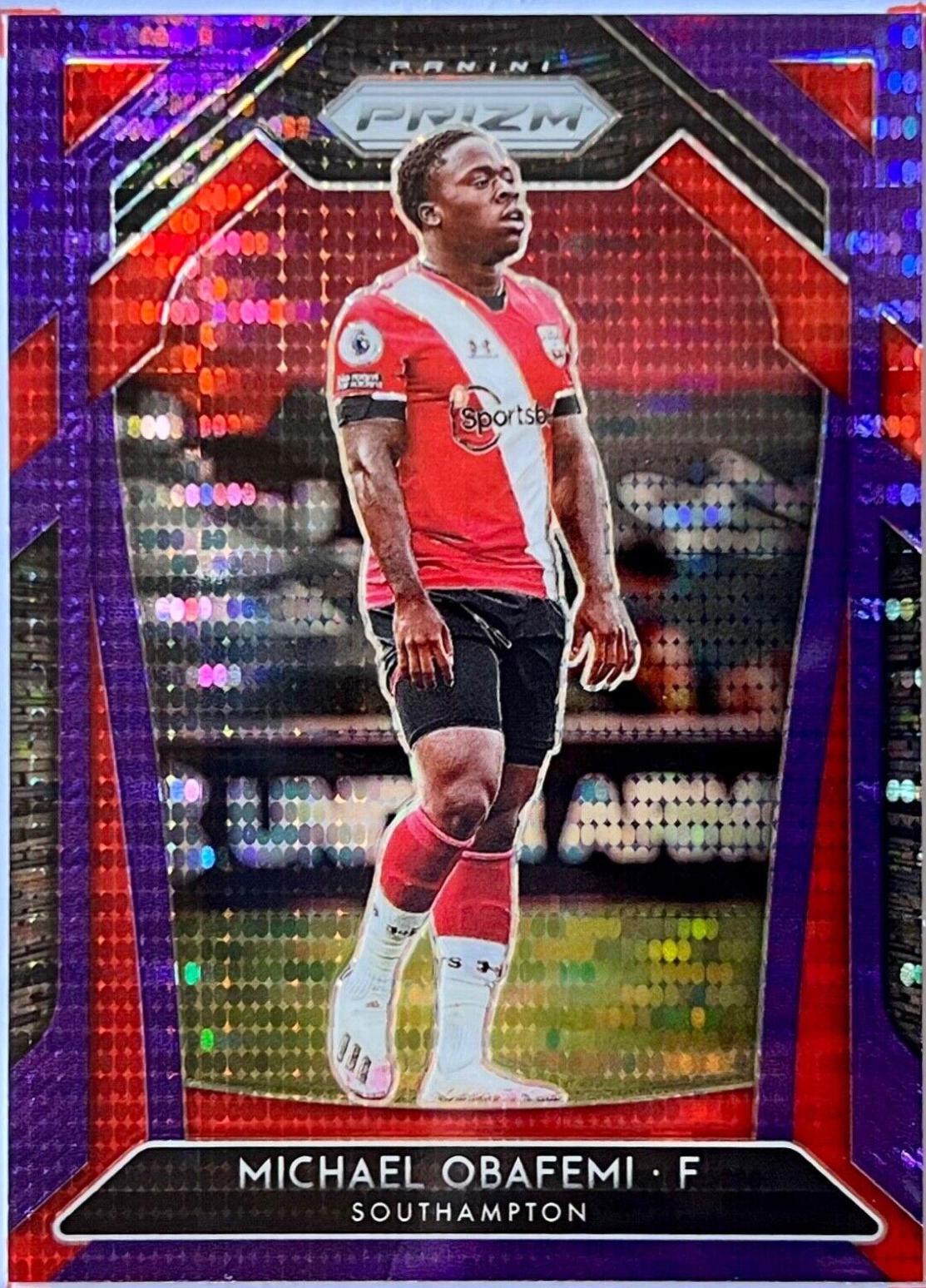 Michael Obafemi [Purple Pulsar Prizm] #90