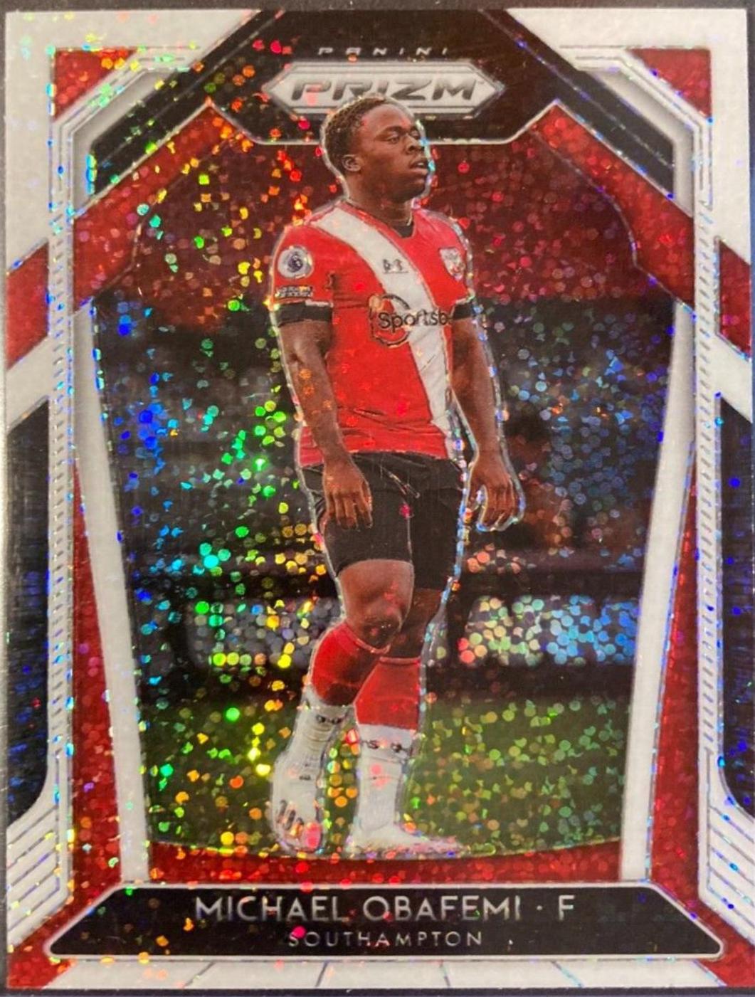 Michael Obafemi [Red White Blue Prizm] #90