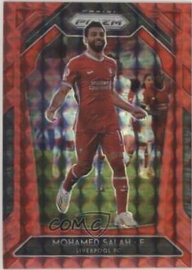 Mohamed Salah [Red Mosaic Prizm] #255