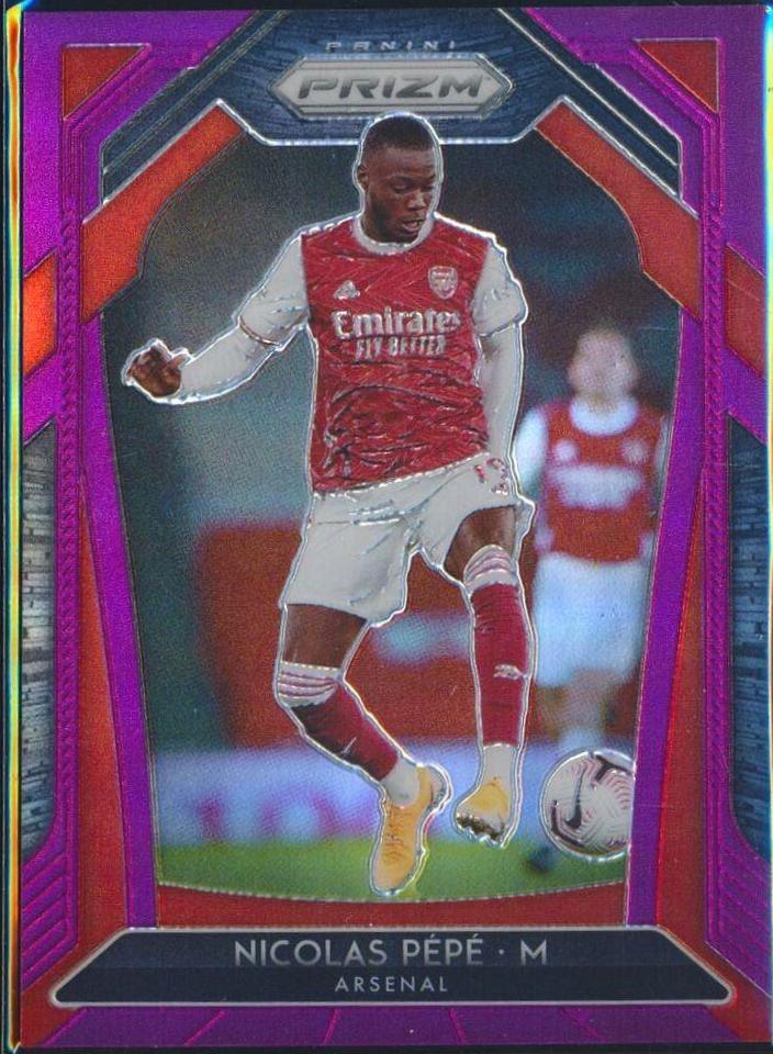 Nicolas Pepe [Purple Prizm] #42