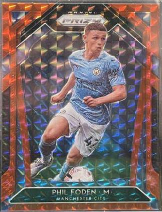 Phil Foden [Red Mosaic Prizm] #96