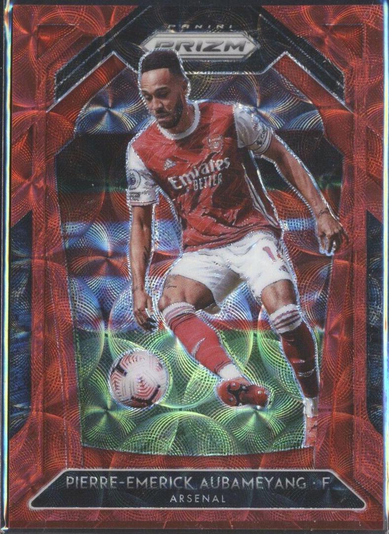 Pierre Emerick Aubameyang [Choice Red Prizm] #43