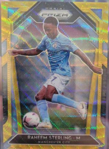 Raheem Sterling [Gold Wave Prizm] #102