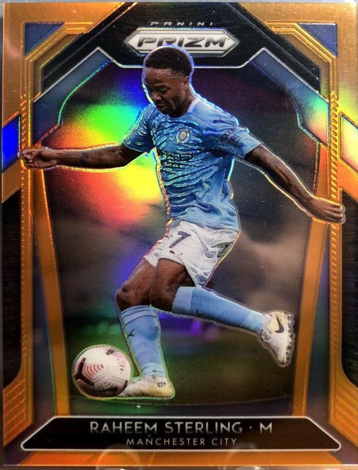 Raheem Sterling [Orange Prizm] #102