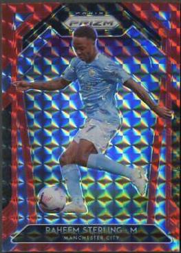 Raheem Sterling [Red Mosaic Prizm] #102