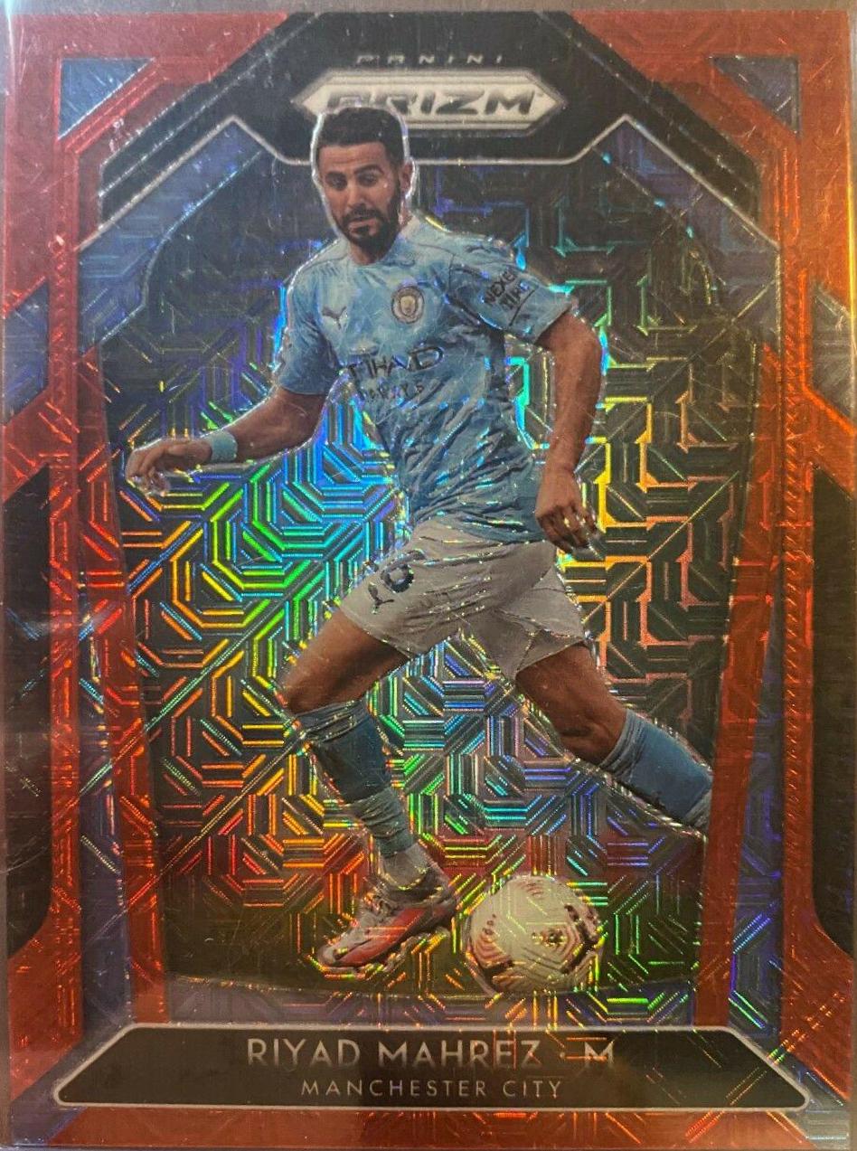Riyad Mahrez [Red Mojo Prizm] #97
